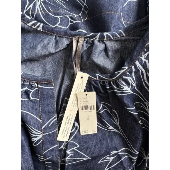 NWT Size M - The Somerset Cotton Denim Mini Dress W Pockets (NWT US$ 168) - Picture 16 of 16